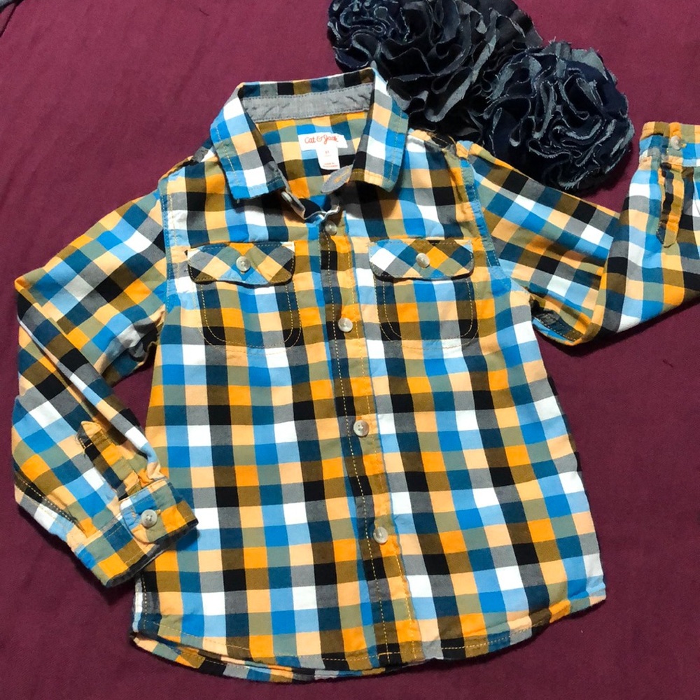 Long Sleeved Button Down Shirt